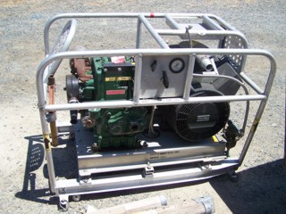 Atlas Copco 2 cyl. Diesel Dive Compressor